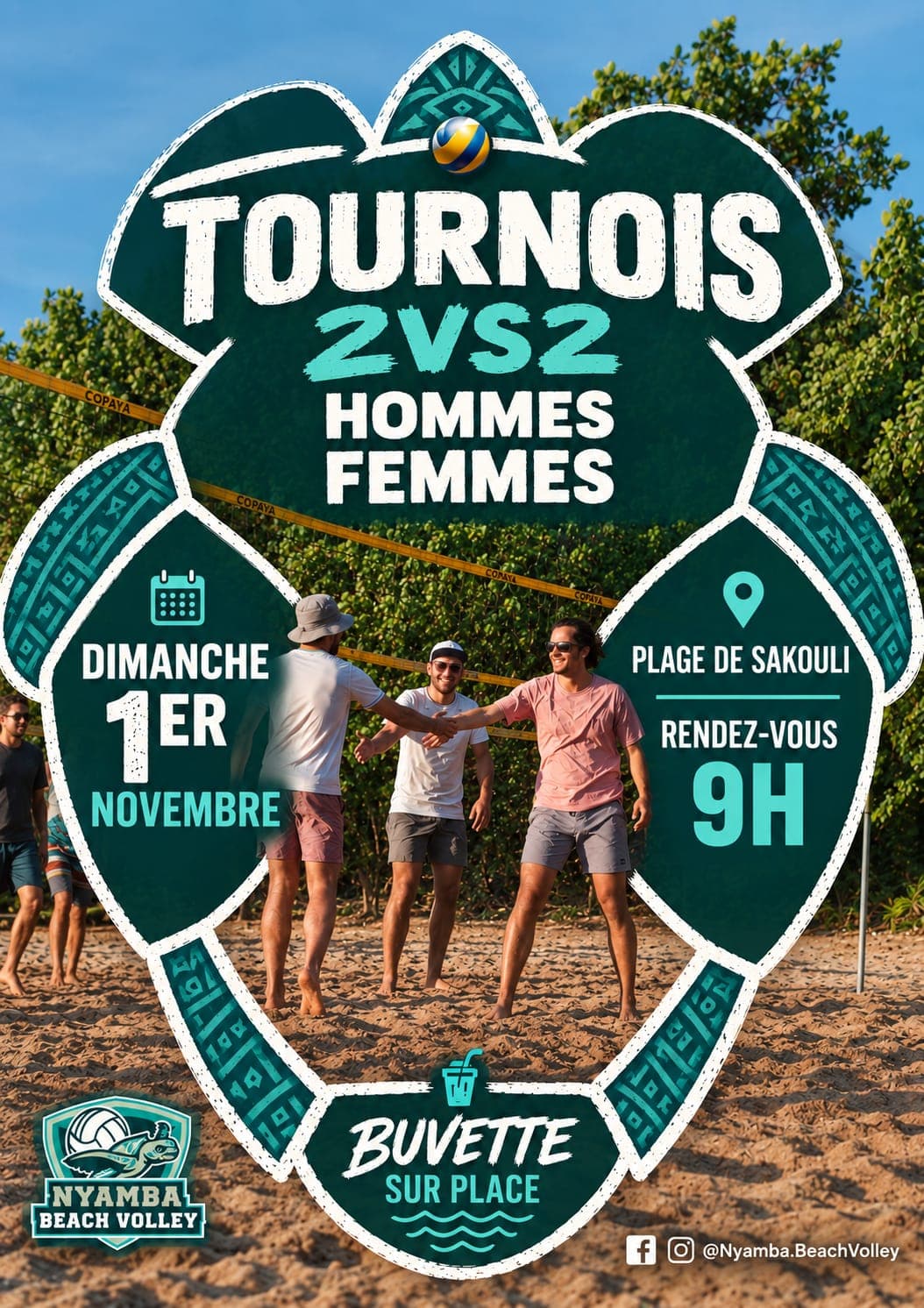 Affiche Tournois 2x2 Homme #1